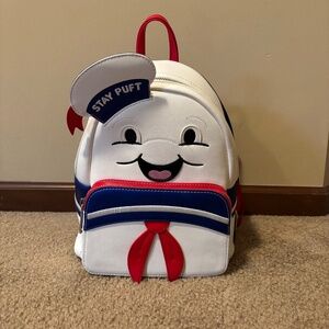 Loungefly Ghostbusters Stay Puft Mini Backpack - *Rare*